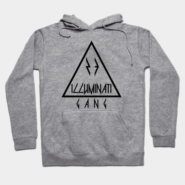 Illuminati Gang Triangle Hoodie by Graograman